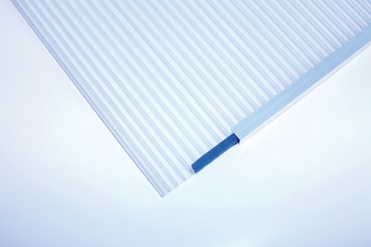 Skan Holz Terrassenüberdachung Andria mit Mittelpfosten Breite 434 cm