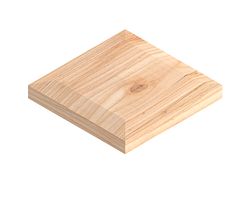 OSMO Pfostenkappe Juel Lärche für Aluminiumpfosten