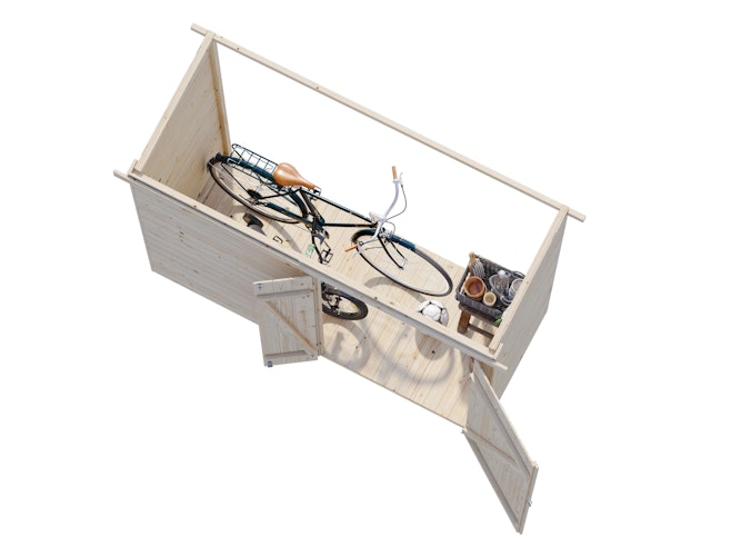 Palmako Gerätehaus Leif 2,2 m² - 16 mm