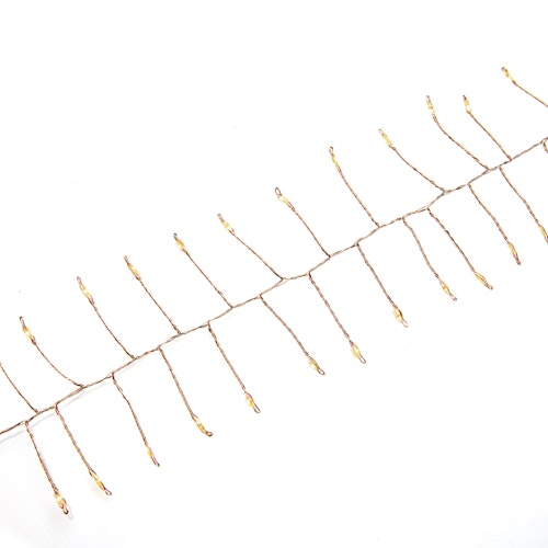 Konstsmide Weihnachtsbeleuchtung  Micro LED Lichterkette 200 bernstein