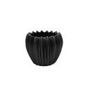 Vorschaubild Wikholm form Design Pflanzgefäß / Blumentopf Keramik schwarz ⌀ 15 x H 18 cm