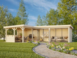 Palmako Carport/Pavillon Connect Lenna 33,2 m² Set 420 Slide