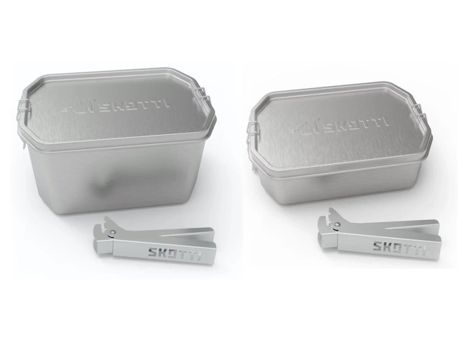 SKOTTI BOKS Edelstahl-Box Set 2,5 Liter und 1 Liter
