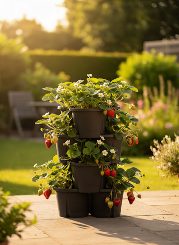 KHW Pflanzturm Demeter - vertikales Pflanzsystem