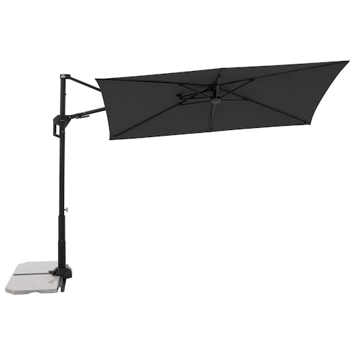 doppler Pendelschirm ACTIVE 240 x 135 Green Edition, Aluminium Anthrazit / 100 % Polyester 180 g/m²