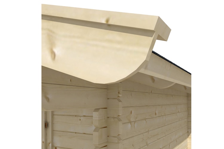 Skan Holz 45 mm Blockbohlenhaus Arosa