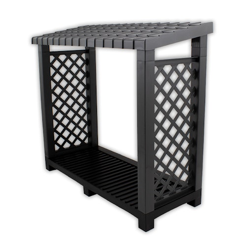 KHW Kaminholzregal anthrazit