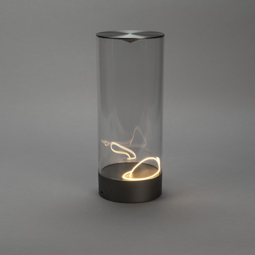 Konstsmide Tischlampe Edison M anthrazit