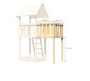 Vorschaubild Akubi Stelzenhaus Frieda mit Doppelschaukelanbau und Anbauplattform