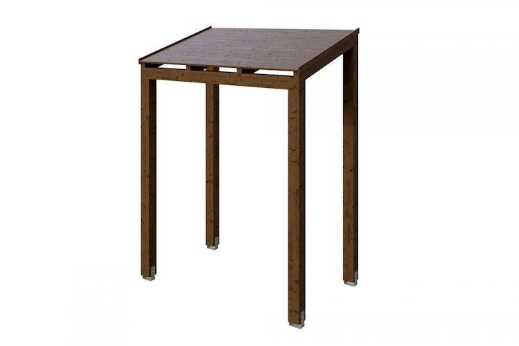 Skan Holz Pultdach Vordach Putbus