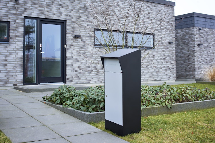 ALLUX Bjørn Paket-Briefkasten mit LED-Licht