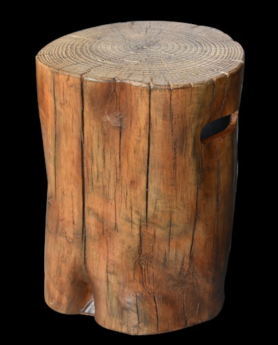 Gardenforma Abdeckung für Gasflaschen, Baumstamm-Optik Eco-Stone, für 11 kg Gasbehälter