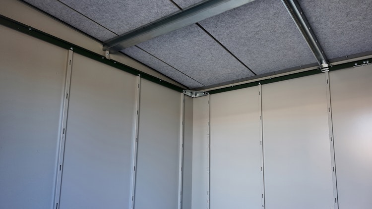 Weka Metall-Gerätehaus Gary 1-9