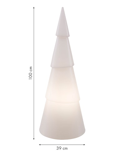 8 seasons design LED-Dekoleuchte Shining Tree rund (RGB), verschiedene Größen