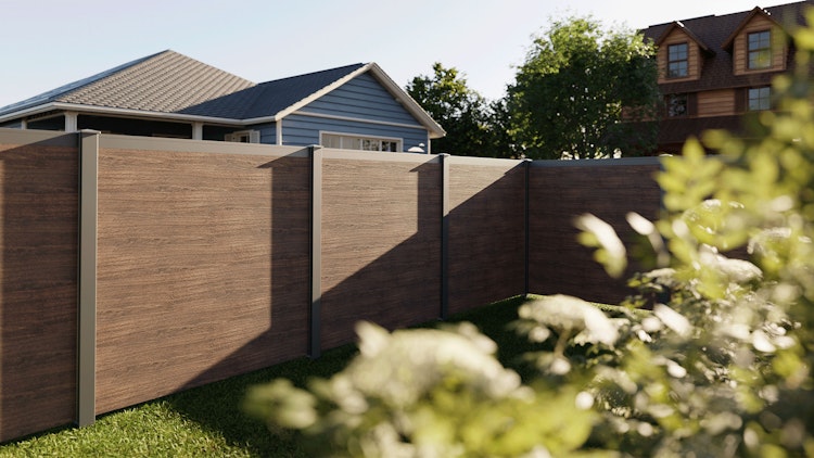 dz Alu Steckzaun-Komplettset VIDUAL Snap 140 zum Einbetonieren