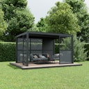 Vorschaubild Ximax Lamellenwand (verstellbar) für Lamellendach Pergola Shade