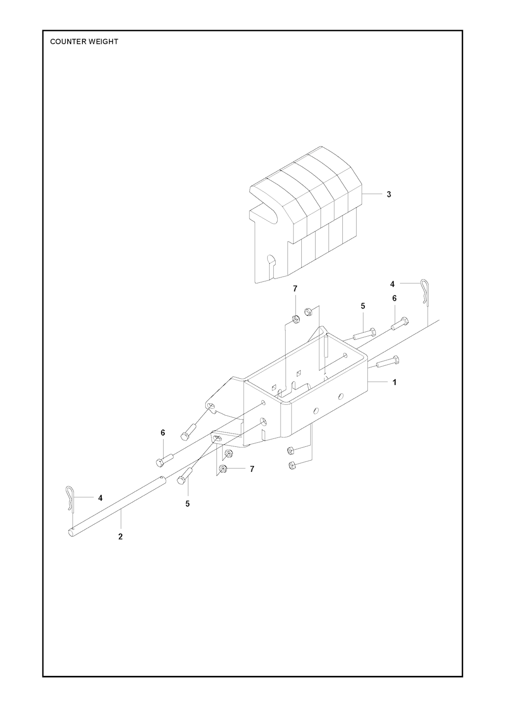 Explosionszeichnung Ersatzteile