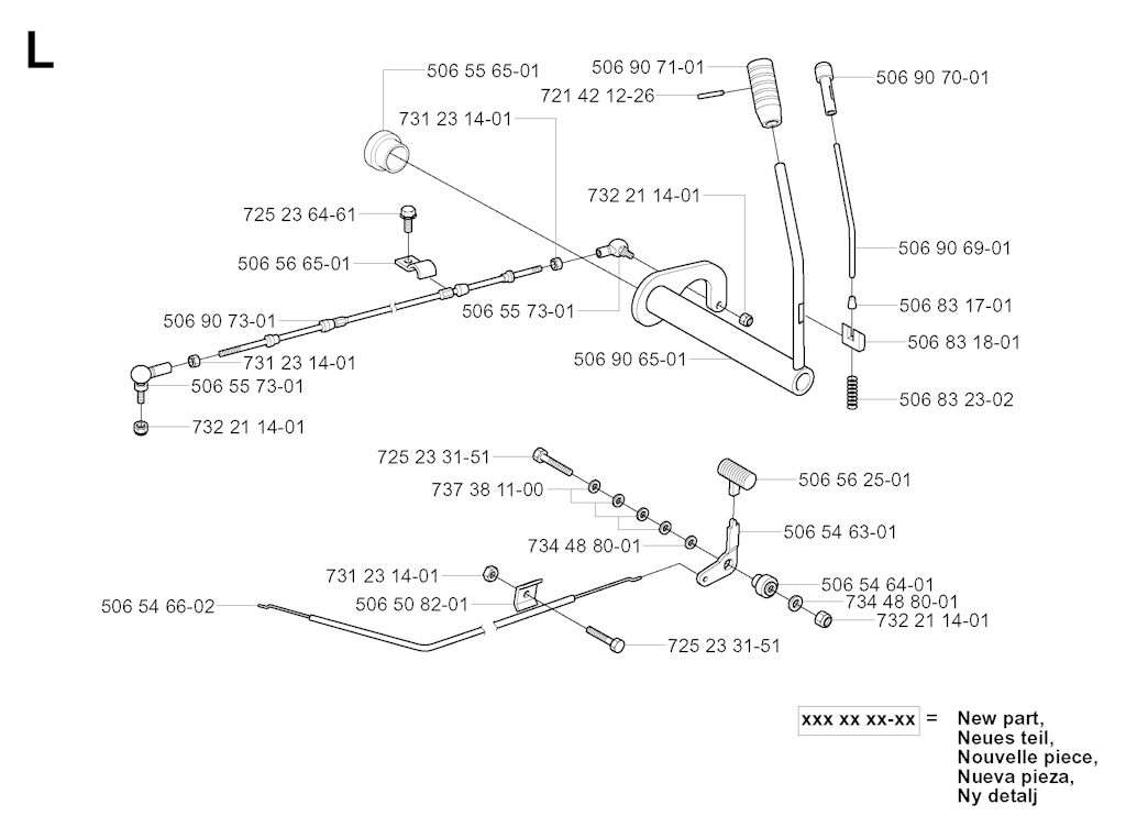 Explosionszeichnung Ersatzteile