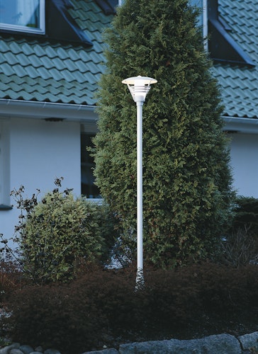 Konstsmide Gartenleuchtenkopf Gemini, versch. Farben