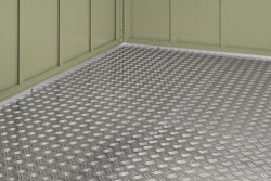 Hörmann Alu-Fußbodenplatten für Gerätehaus Berry (Typ 1, 2 und 3)
