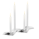 Vorschaubild höfats Kerzenhalter SQUARE CANDLE silber