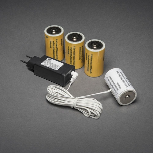 Konstsmide Netzadapter für Batterieartikel 4 x D
