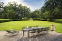 Vorschaubild Diamond Garden Stapelstuhl ATLANTA, Edelstahl / Rope Grau / Alu-Armlehnen