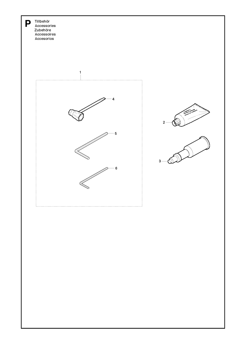 Explosionszeichnung Ersatzteile