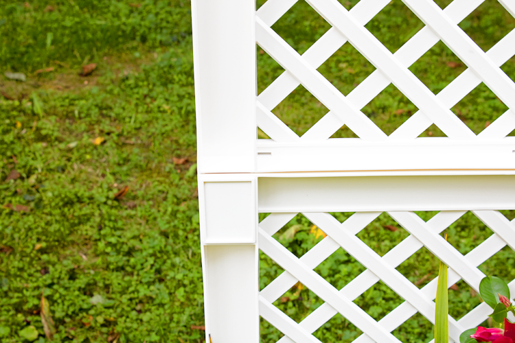 KHW Pflanzkasten groß mit Zentralspalier (2-tlg.) 100 cm