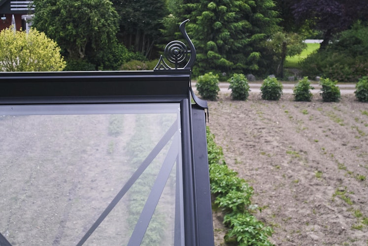 Juliana Montageleisten für Sicherheitsglas - Icon Gartenhaus 6 & 8 - 8,6 m² / 13,0 m²