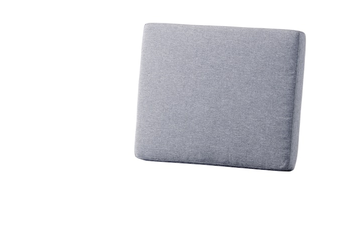 Sieger Rückenkissen schmal LUGO, Sunproof (100 % Polypropylen) Hellgrau - Abverkauf 