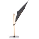 Vorschaubild doppler Pendelschirm ALU WOOD 300 x 220, Aluminium Esche-Optik / 100 % Polyester 180 g/m²