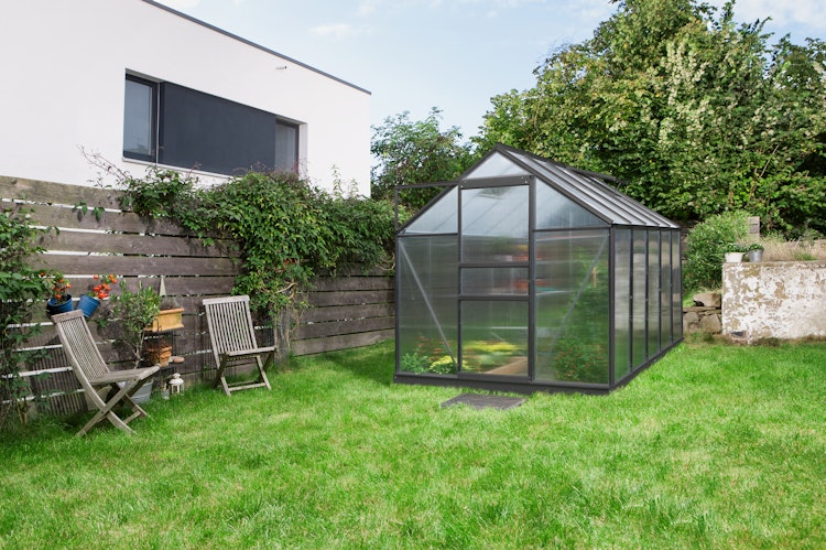 Vitavia Gewächshaus Venus 6200 inkl. 2 Dachfenstern - 6,2 m²