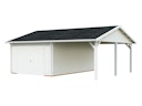 Vorschaubild Palmako Garage Roger 19,0 + 16,2 m² - 44 mm - mit Holztor