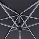 Vorschaubild doppler Mittelmastschirm ACTIVE 300 Auto Tilt LED, Aluminium Silber / 100 % Polyester Anthrazit