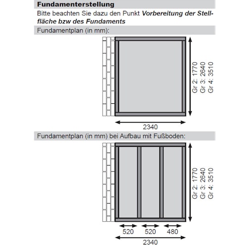 Karibu Premium Gartenhaus Bomlitz 2/3/4 naturbelassen - 19 mm