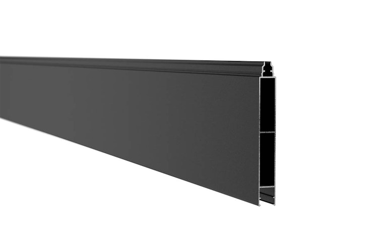 dz Alu Steckzaunelement VIDUAL Snap 140 für Pfosten 90/90 mm