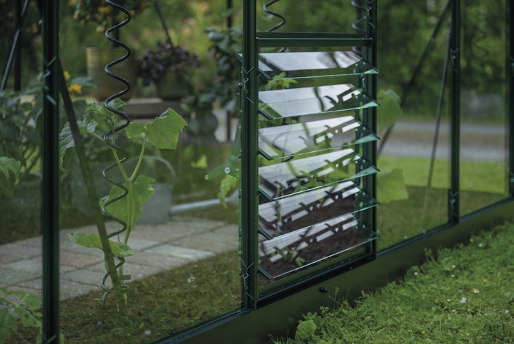 Halls ICON Pflanzenhaus / Lean-To Lamellenlüfter Set