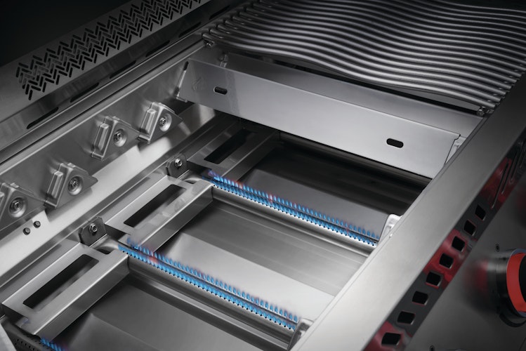 Napoleon Outdoor Küche OASIS 105 inkl. Gas-Einbaugrill der Serie 700 und Einbau Sizzle Zone