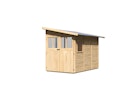 Vorschaubild Karibu Premium Anlehn-Gartenhaus Gerätehaus Juist/Wandlitz 2/3/4/5 - 19 mm