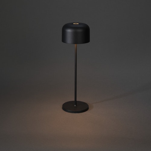 Konstsmide Lille USB-LED-Tischleuchte schwarz