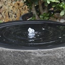 Vorschaubild Gardenforma Wasserspiel Curitiba grau, Polyresin inkl. Pumpe und LED-Beleuchtung