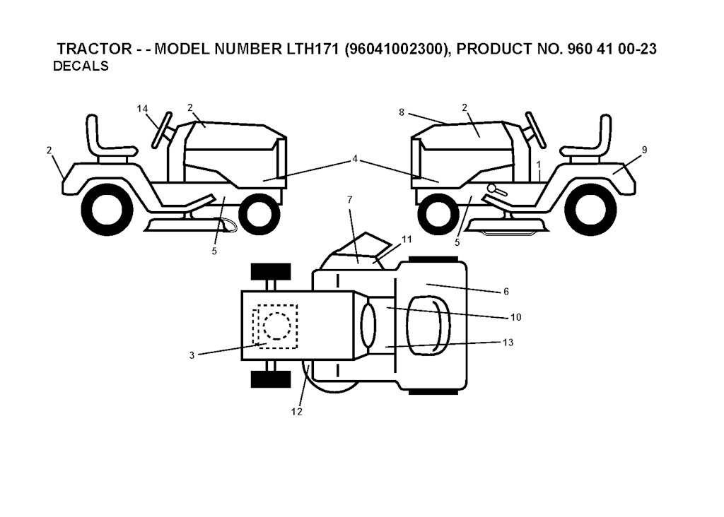 Explosionszeichnung Ersatzteile