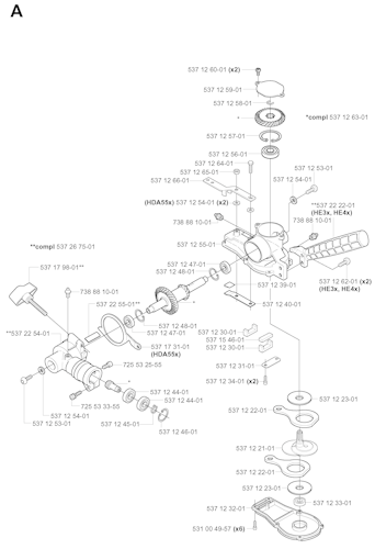 Husqvarna Heckenscheren/Stabheckenscheren 20040100001 325HDA55x