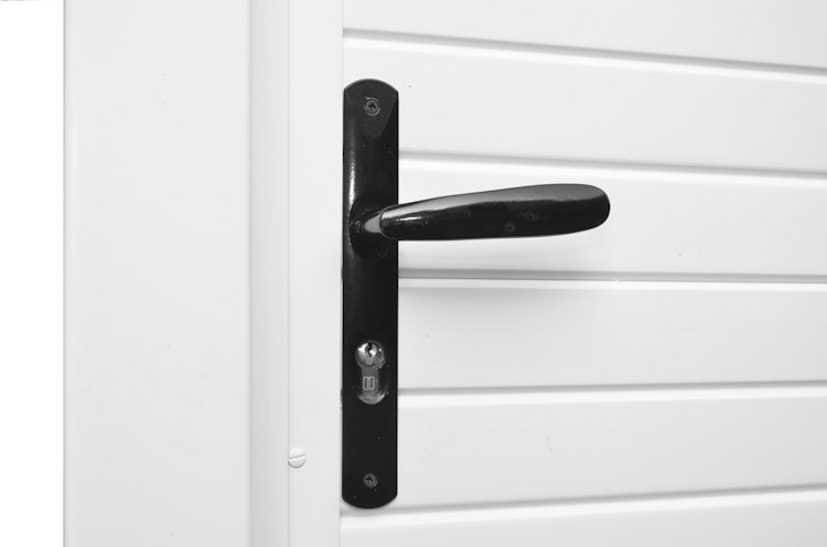 T&J LIGHTLINE Kunststoff Türelement 100x180 cm Weiß