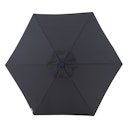 Vorschaubild doppler Mittelmastschirm ACTIVE 300 Auto Tilt LED, Aluminium Silber / 100 % Polyester Anthrazit