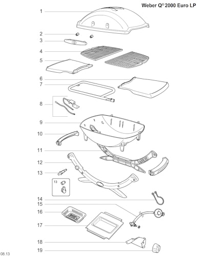 Weber Q 2000 Titanium (2014) (DE/AT)