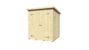 Vorschaubild Weka Gartenhaus Mori mit Pultdach - 13 mm