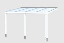 Vorschaubild Skan Holz Aluminium Terrassenüberdachung Garda Breite 434 cm