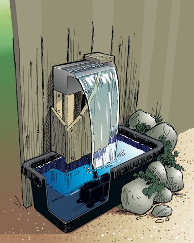 Ubbink Design Wasserfall Niagara 30/60/90 ohne LED